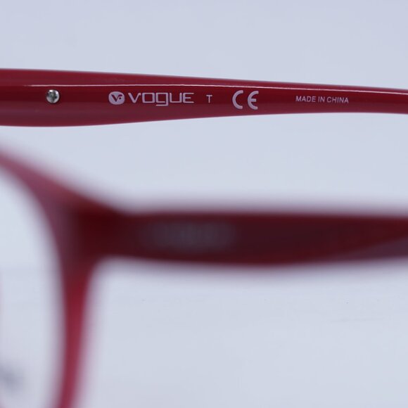 🕶️ New Vogue VO5103 2470  Eyeglasses - Red Frame 51mm - Picture 8 of 10